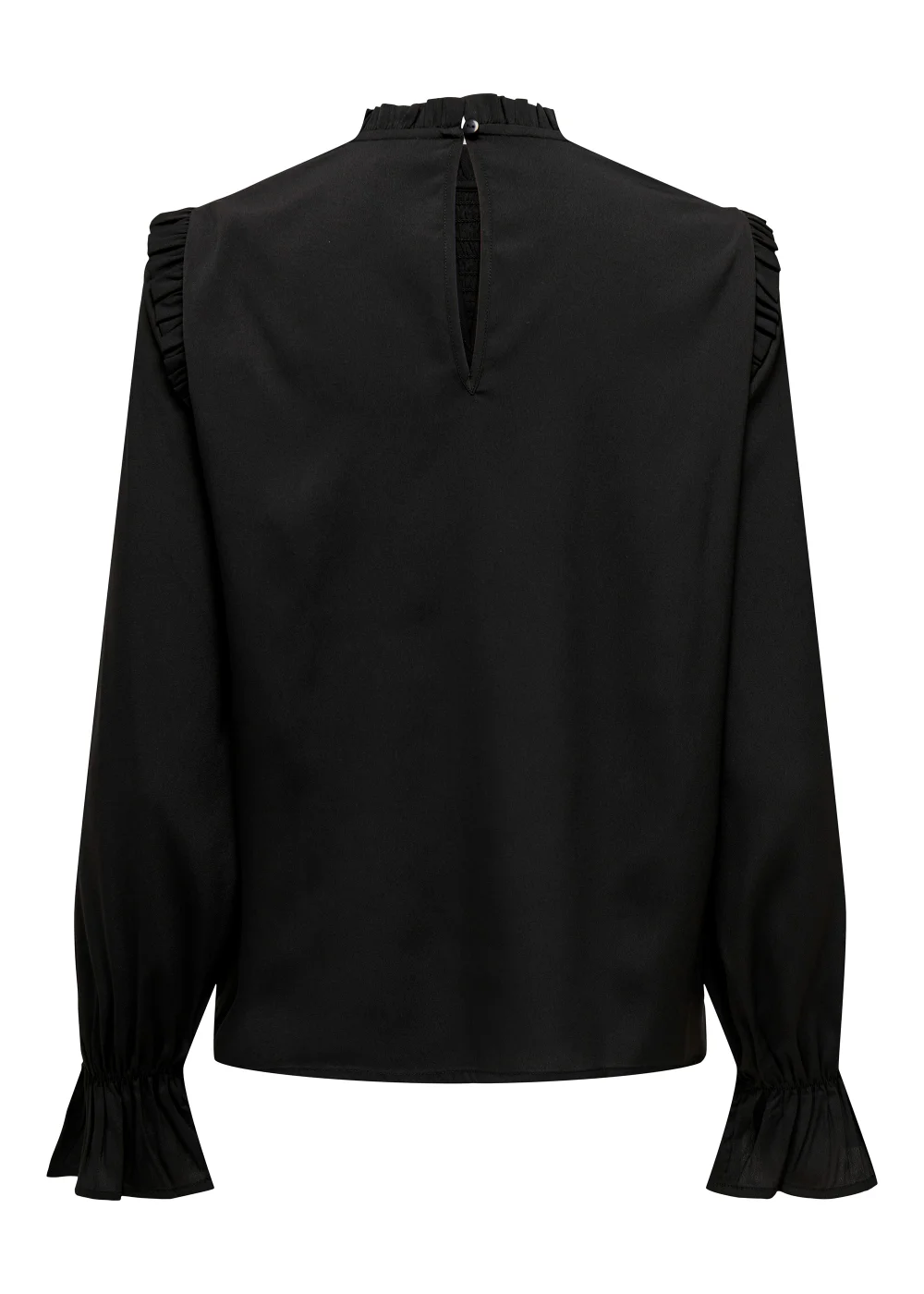 JDY Caine Black Long Sleeve Smock Top - 8 Image 2