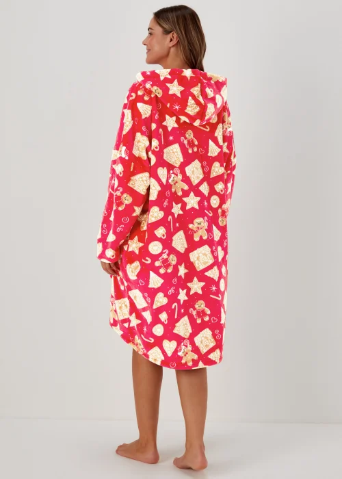 Red Gingerbread Snuggle Hoodie - Extra small Image 2