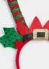 Red Elf Legs Headband - One Size Image 2