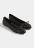 Black Sequin Ballet Flats - Size 3 Image 1
