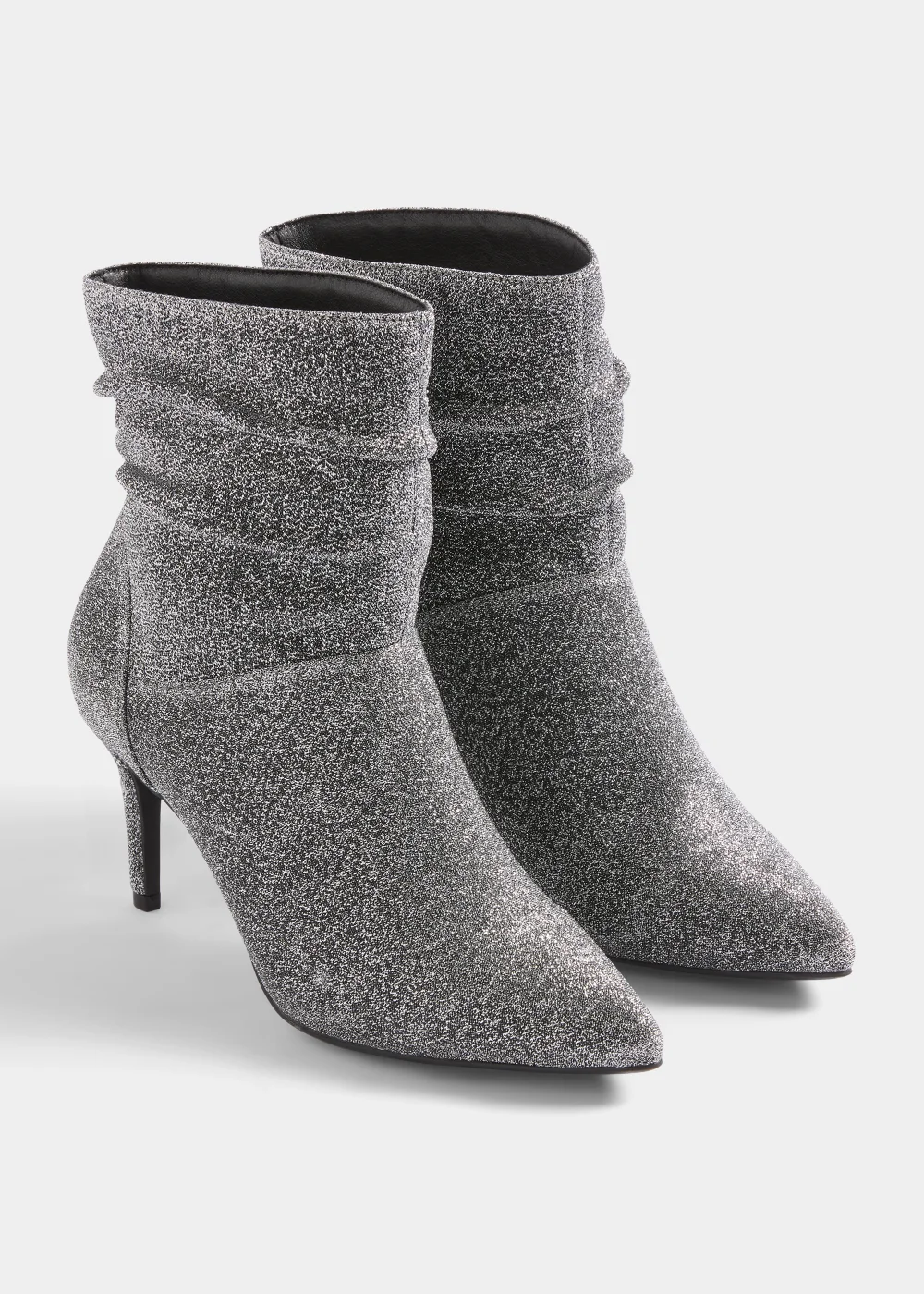 Pewter Ankle Boots - Size 6 Image 1