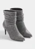 Pewter Ankle Boots - Size 6 Image 1