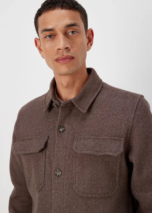 Brown Grindle Shacket - S Image 3