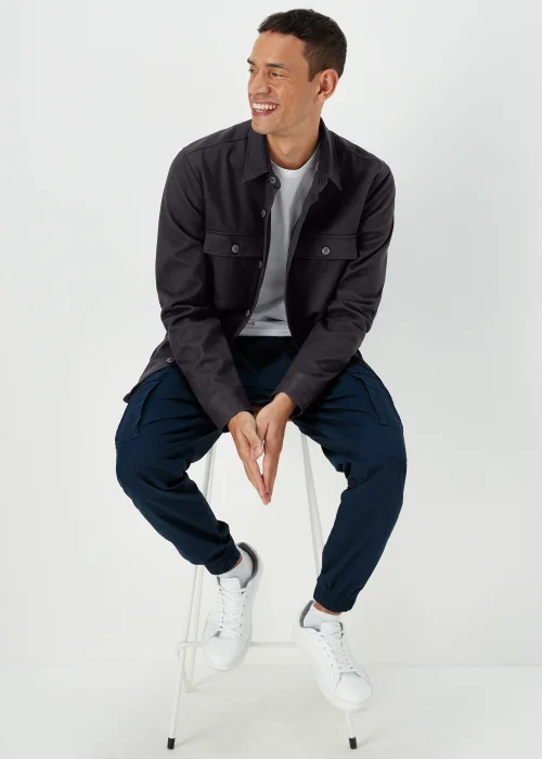 Navy Smart Shacket - S Image 4