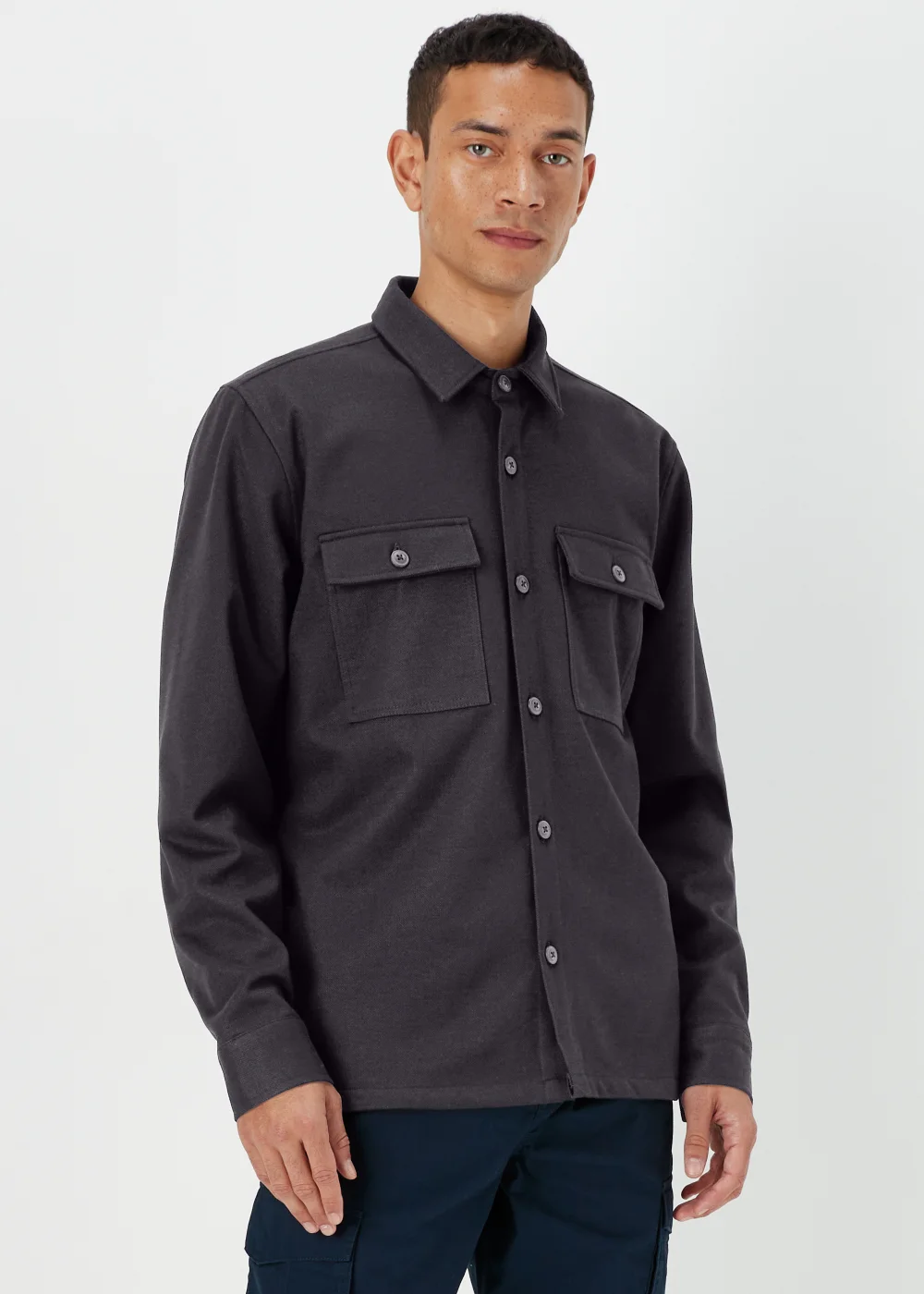 Navy Smart Shacket - S Image 1