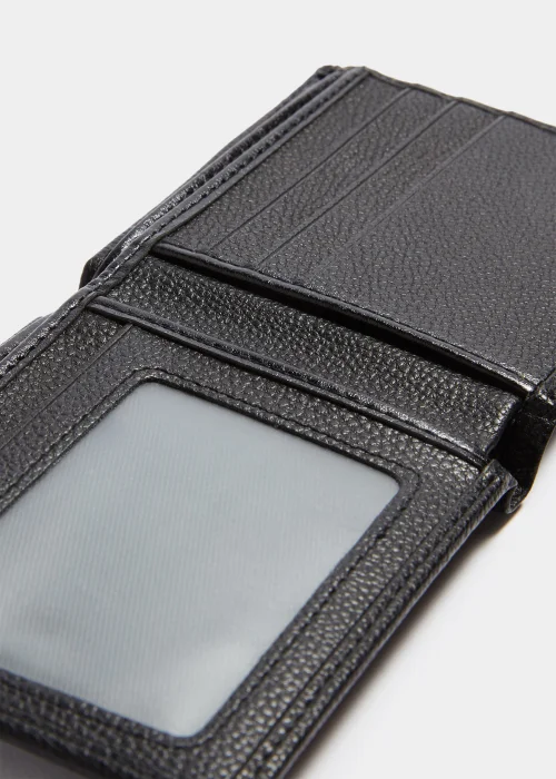 Black PU Wallet - One Size Image 2