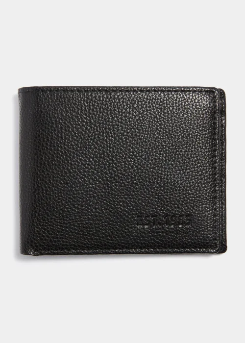 Black PU Wallet - One Size Image 1