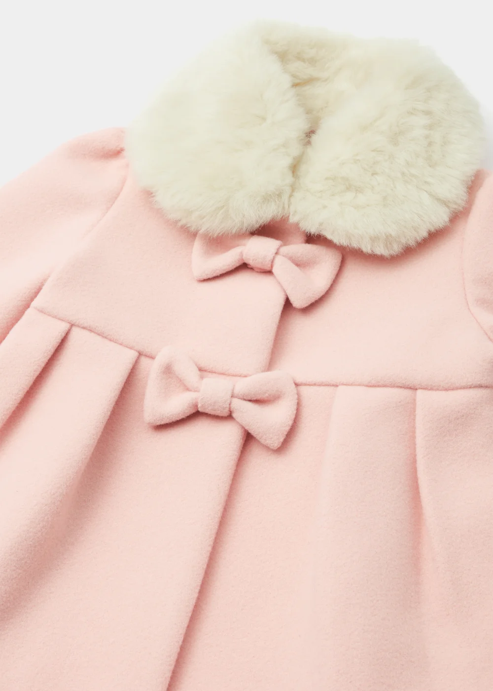 Girls Pink Traditional Coat (9mths-6yrs) - 2-3 Yrs Image 2