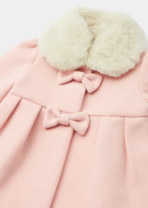 Girls Pink Traditional Coat (9mths-6yrs) - 2-3 Yrs Image 2