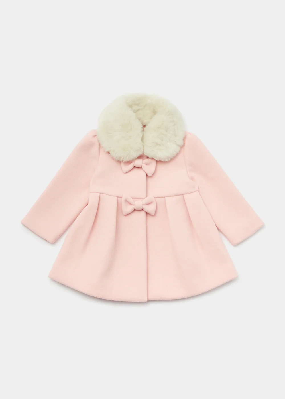 Girls Pink Traditional Coat (9mths-6yrs) - 2-3 Yrs Image 1