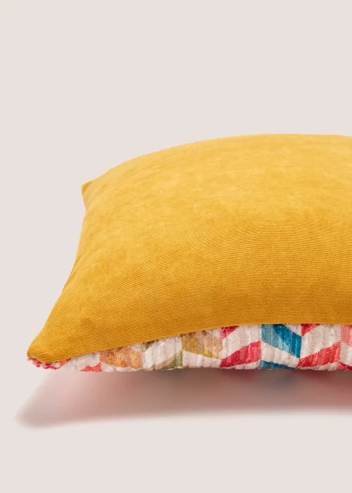 Rainbow Chevron Cushion (43cm x 43cm) Image 2