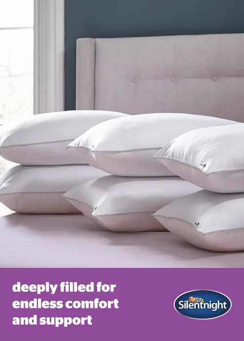 Silentnight 6 Pack Deep Sleep Pillows Image 2