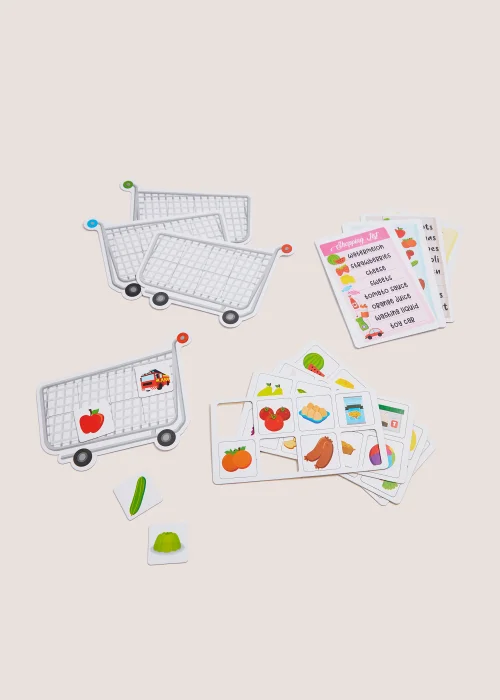 Kids 40 Piece Learn Shopping Set (19cm x 14cm x 1cm) Image 2