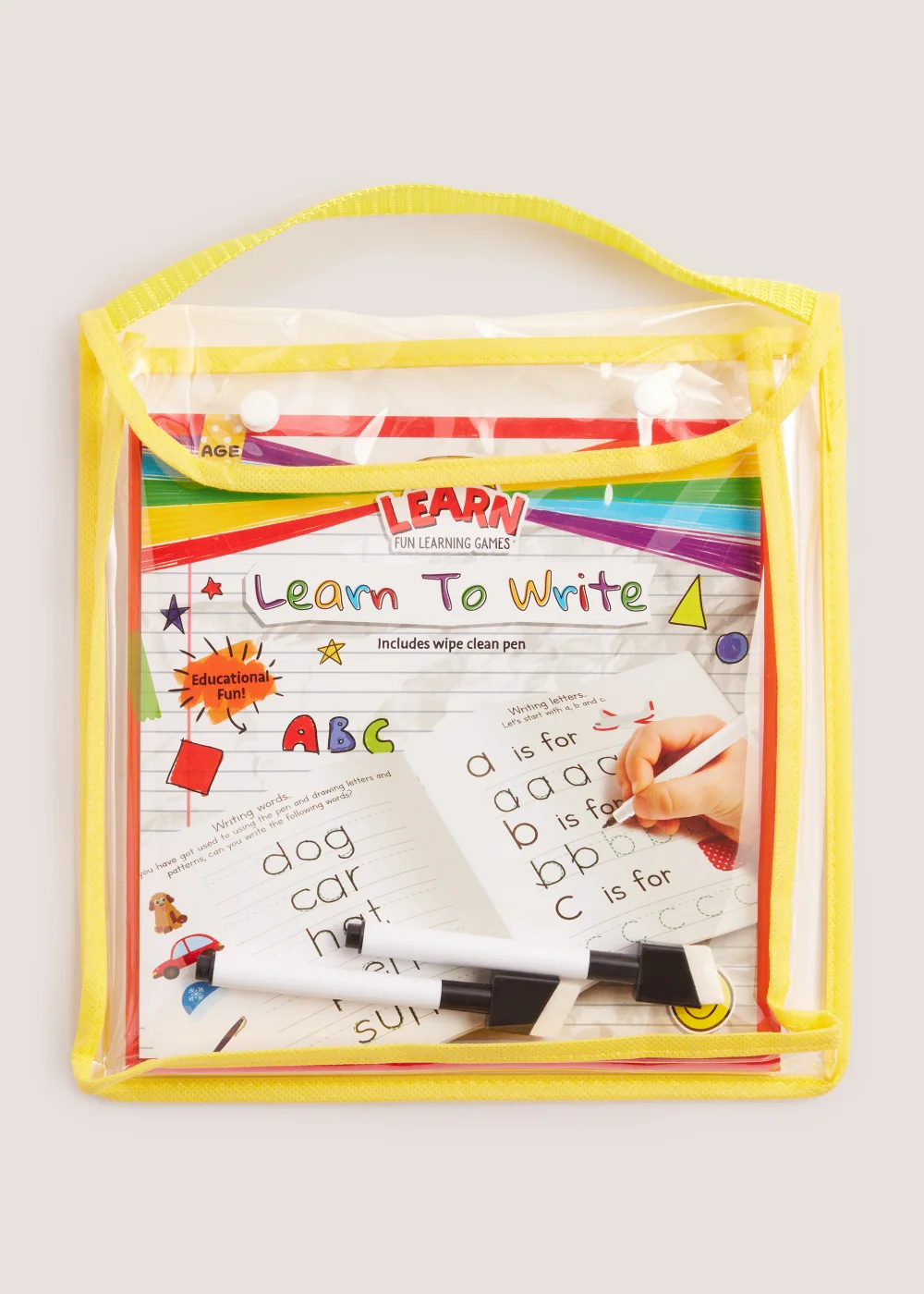 Kids 2 in 1 Learn Skills Pack (19.5cm x 19.5cm x 2cm) Image 1