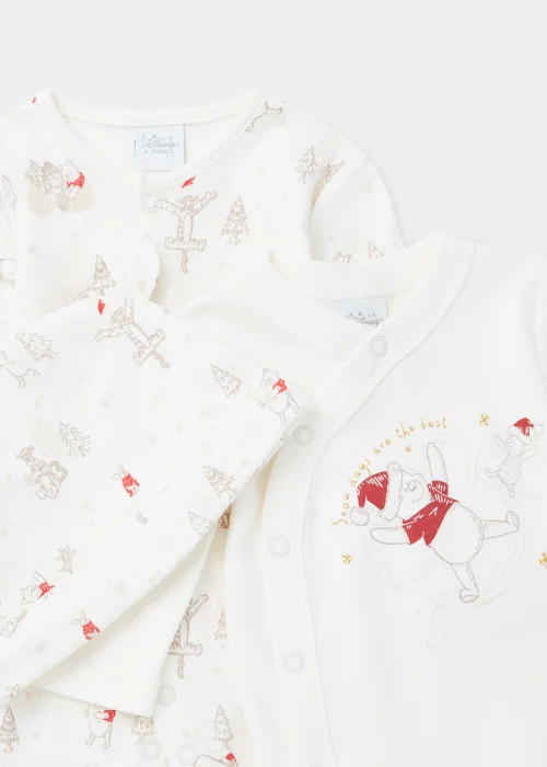 Baby 3 Piece Disney Winnie the Pooh Christmas Set (Newborn-12mths) - Newborn Image 2