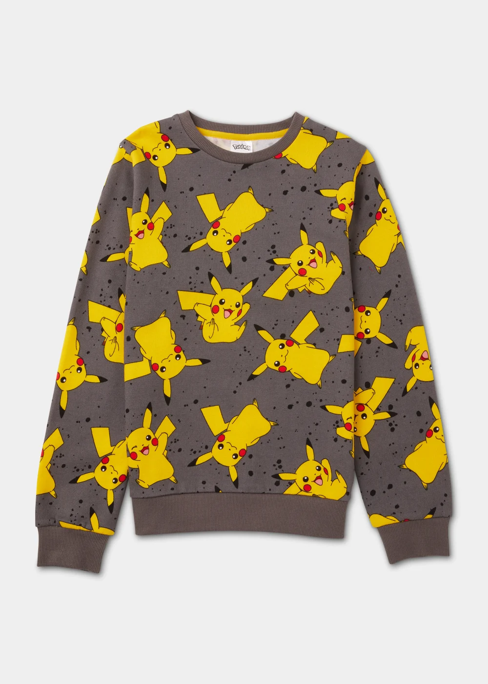 Kids Grey Pokémon Sweatshirt (5-12yrs) - 10 Yrs Image 1