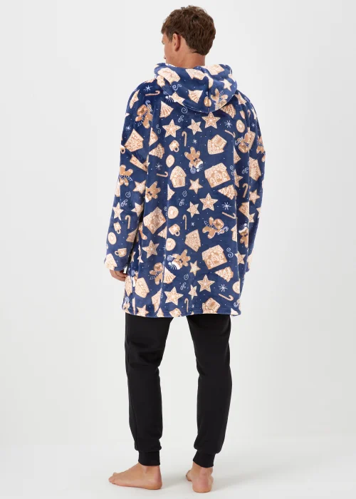 Navy Gingerbread Snuggle Hoodie - Extra small Image 2