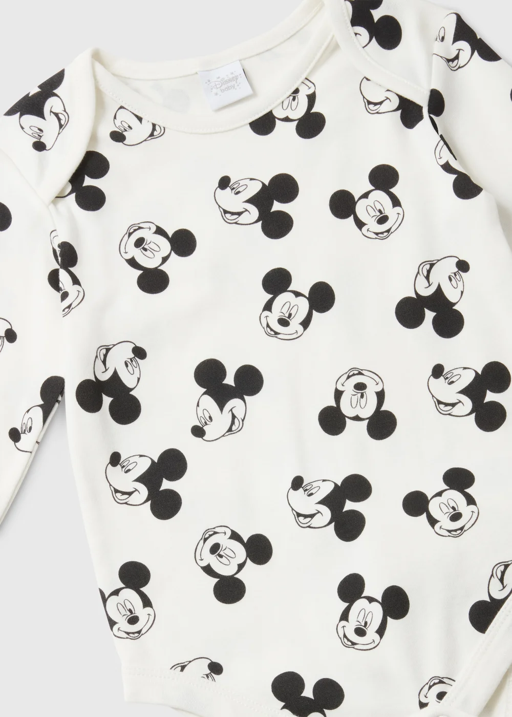Baby 3 Piece Cream Disney Mickey Mouse Set (Newborn-12mths) - 0-3 months Image 2