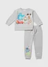 Kids Grey Disney Print Sweatshirt & Joggers Set (9mths-6yrs) - 9-12 months Image 1