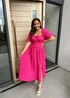 In the Style Jac Jossa Pink Polka Dot Midi Dress - 10 Image 1
