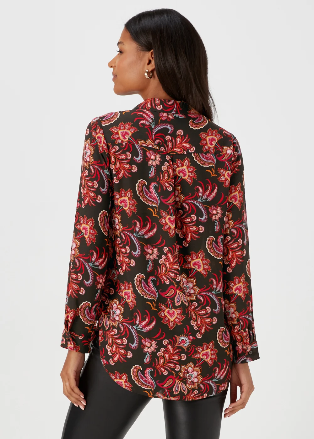 Multicoloured Paisley Print Shirt - 8 Image 2