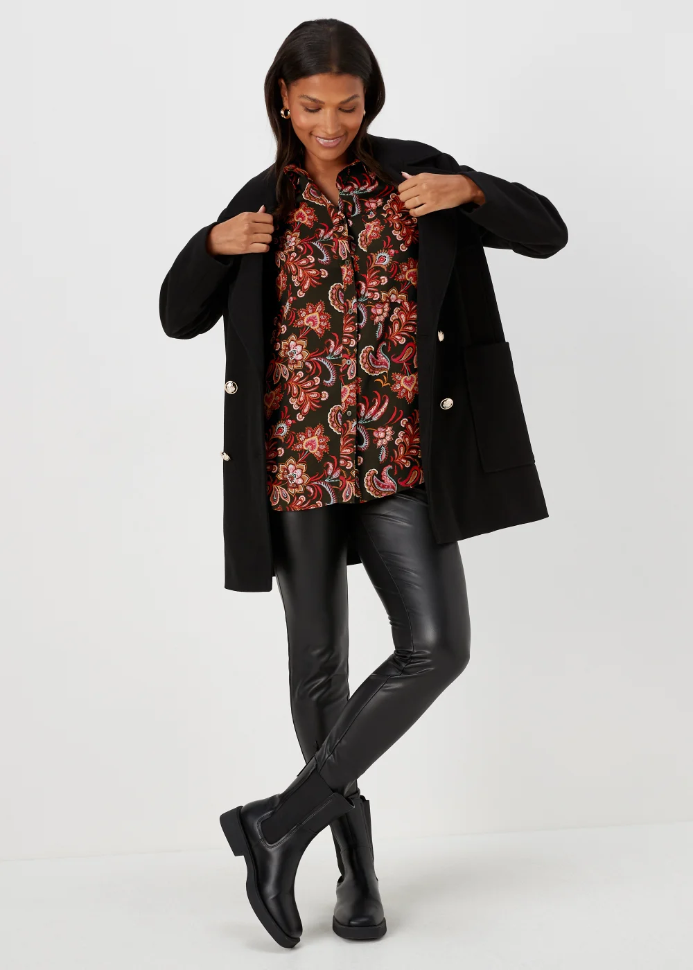 Multicoloured Paisley Print Shirt - 8 Image 4