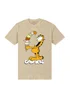 Stone Garfield Print T-Shirt - Small Image 5