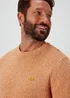 Lincoln Toffee & Ecru Knitted Jumper - Small Image 3