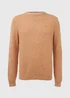 Lincoln Toffee & Ecru Knitted Jumper - Small Image 5