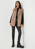 Cream Faux Fur Gilet - 8 Image 4