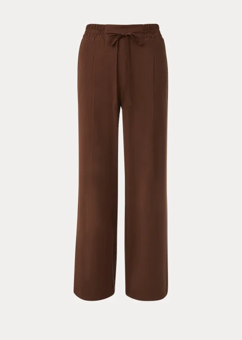 Brown Wide Leg Trousers - 8 Image 5