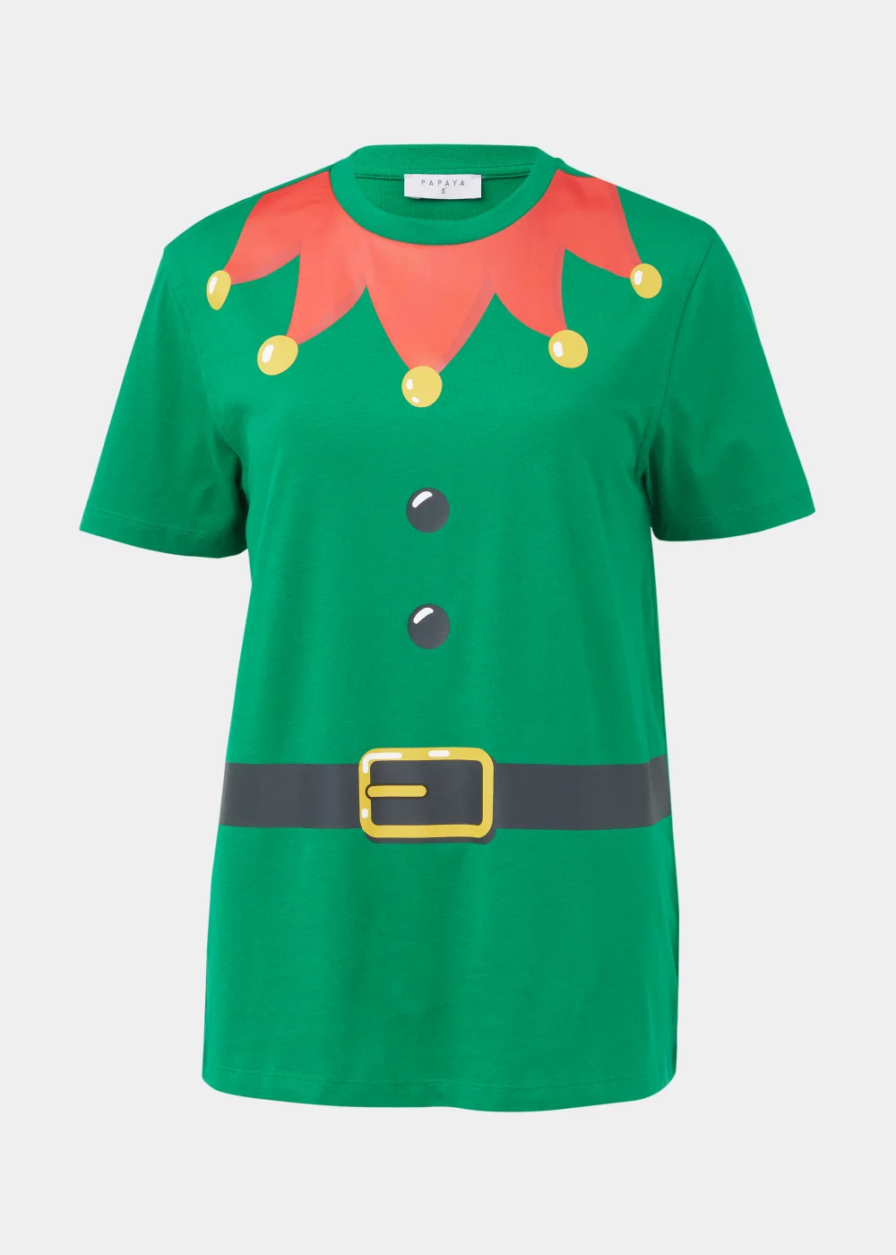 Green Christmas Elf T-Shirt - S Image 5