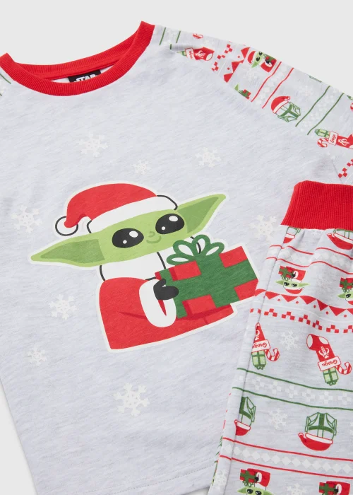 Kids Multicoloured Star Wars Mandalorian Pyjama Set (3-13yrs) - Age 3 Years Image 2