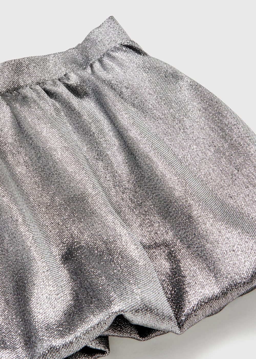 Girls Silver Puff Ball Skirt (4-12yrs) - Age 4 Years Image 2