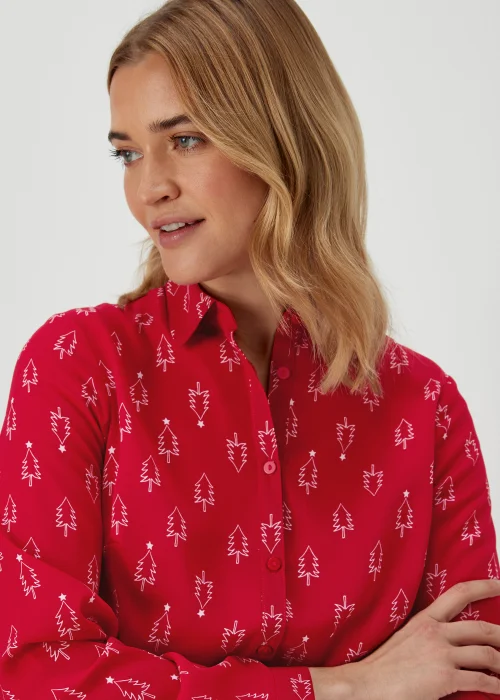 Red Christmas Tree Shirt - 8 Image 3