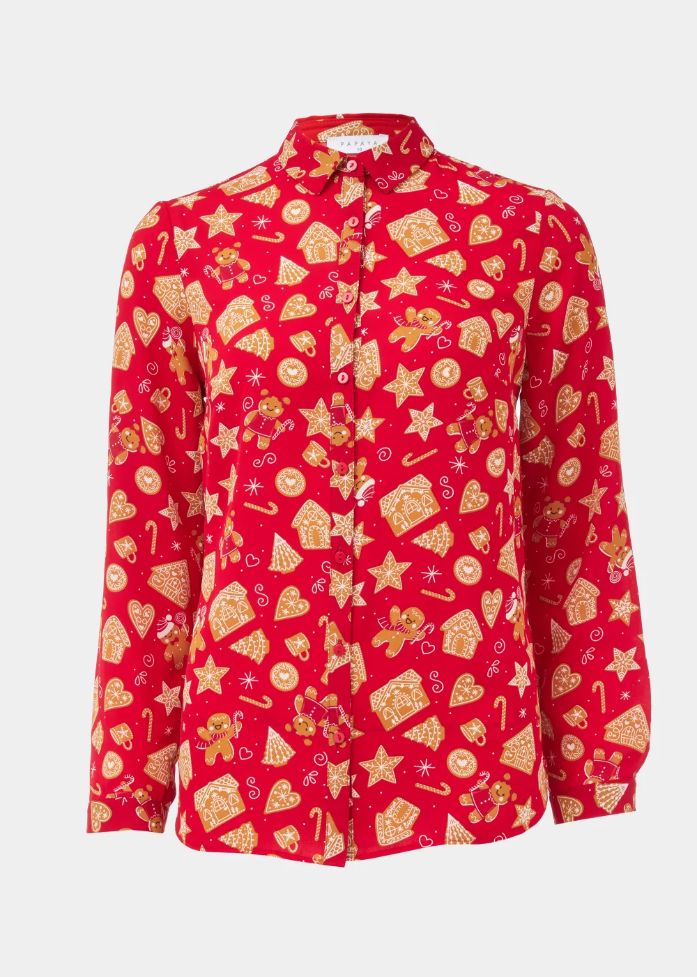 Red Gingerbread Christmas Shirt - 8 Image 5