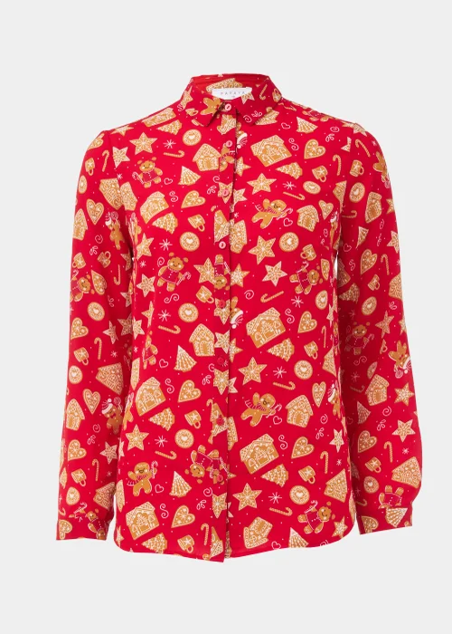 Red Gingerbread Christmas Shirt - 8 Image 5
