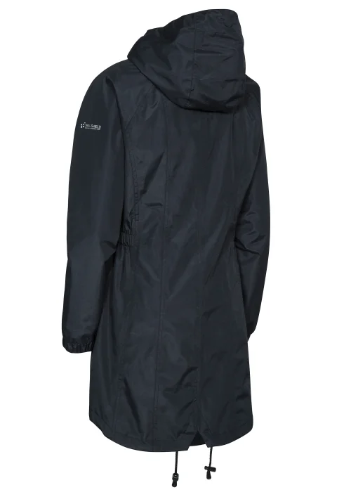Trespass Daytrip Black Waterproof Lightweight Jacket - S Image 2