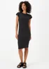 Papaya Petite Black Tab Jersey Midi Dress - 6 Image 1