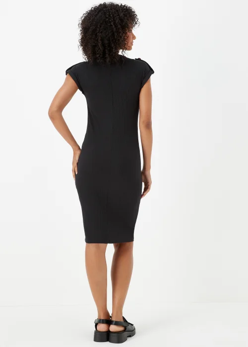 Papaya Petite Black Tab Jersey Midi Dress - 6 Image 2