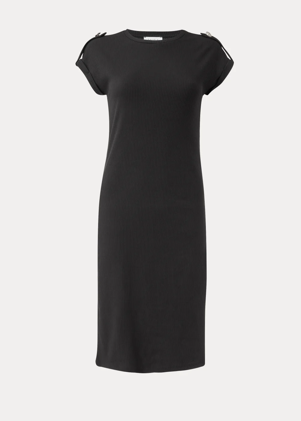 Papaya Petite Black Tab Jersey Midi Dress - 6 Image 5