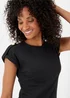 Papaya Petite Black Tab Jersey Midi Dress - 6 Image 3