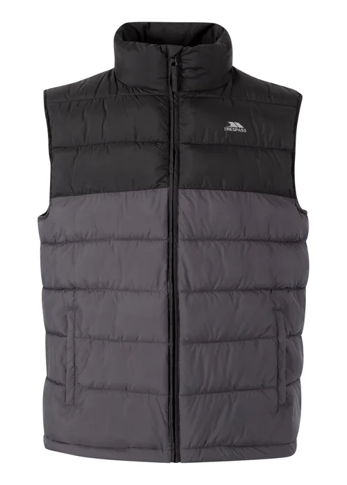Kids Trespass Oskar Black Gilet (2-12yrs) - 2-3 Yrs Image 1