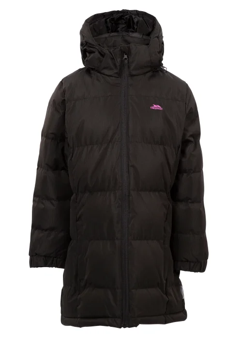 Kids Trespass Black Tiffy Padded Jacket (3-12yrs) - 2-3 Yrs Image 1