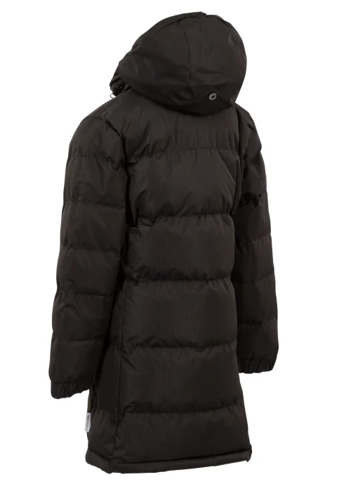 Kids Trespass Black Tiffy Padded Jacket (3-12yrs) - 2-3 Yrs Image 2