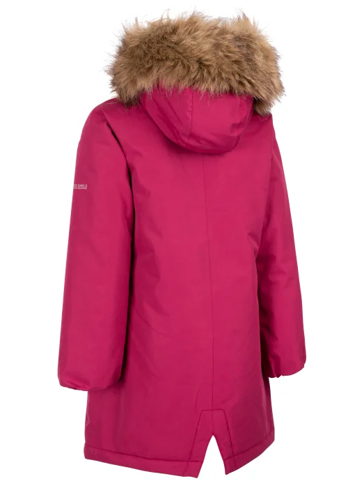 Kids Trespass Astound Padded Faux Fur Collar Coat (2-12yrs) - 5-6 Yrs Image 2