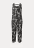 Black Giraffe Print Pyjama Set - Extra small Image 4