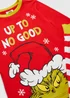 Kids Red The Grinch Pyjama Set (3-13yrs) - Age 4 Years Image 2
