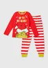 Kids Red The Grinch Pyjama Set (3-13yrs) - Age 4 Years Image 1