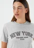 Grey Collegiate T-Shirt - Size 8 Image 2